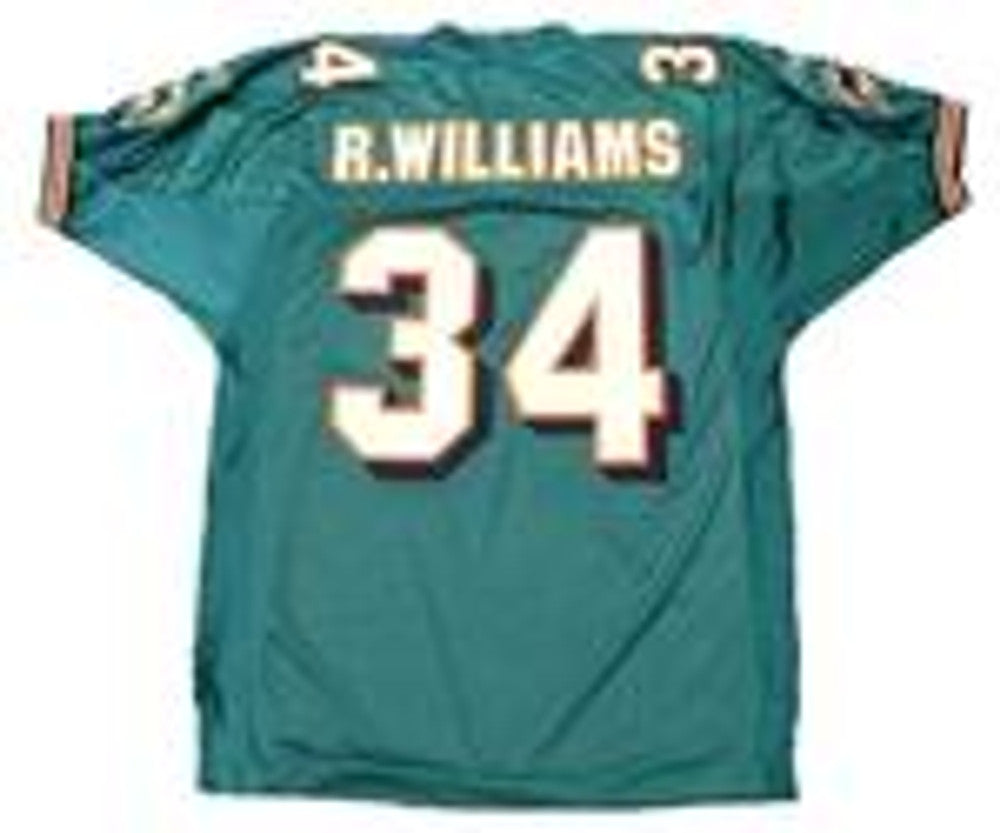 Miami Dolphins Ricky Williams Reebok NFL jersey front view