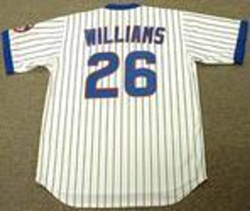 Chicago Cubs Billy Williams Cooperstown MLB jersey front view