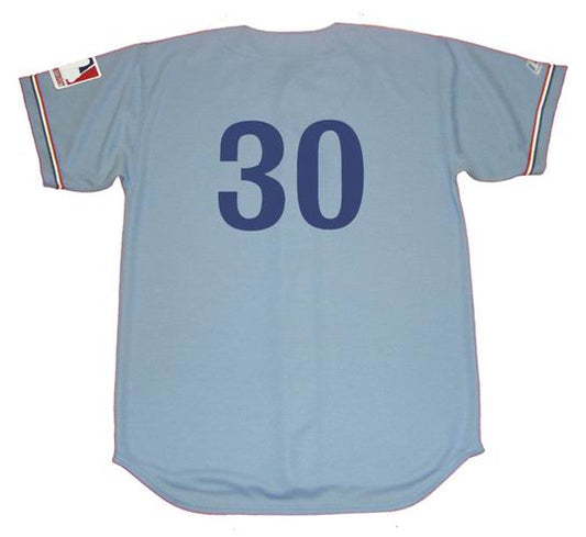 Montreal Expos Maury Wills Cooperstown MLB jersey front view