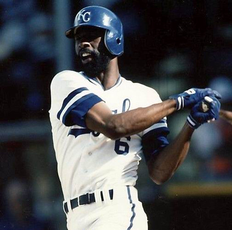 WW KCR 1985 Cooperstown Home Baseball Stitched Jersey, Vintage Baseball Jersey, Retro Sewn Jersey