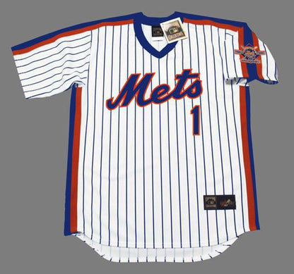 New York Mets Mookie Wilson Cooperstown MLB jersey front view