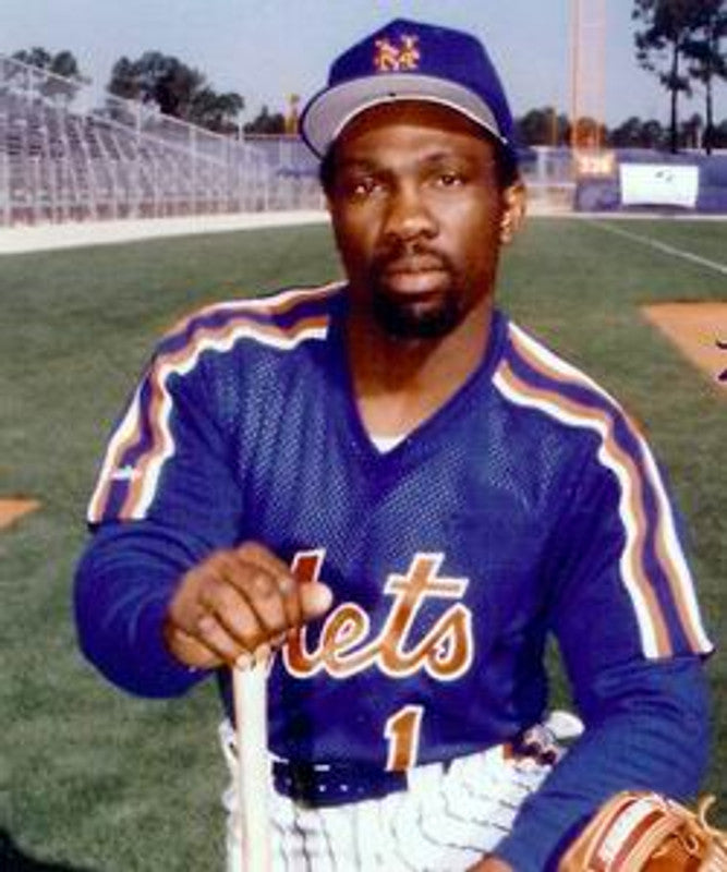 New York Mets Mookie Wilson Cooperstown St Pattys MLB jersey front view