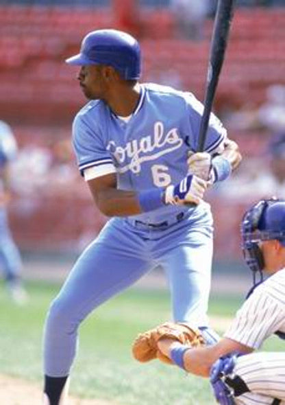 WW KCR 1985 Cooperstown Away Baseball Stitched Jersey, Vintage Baseball Jersey, Retro Sewn Jersey