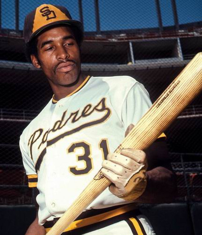 San Diego Padres 1970s Cooperstown Name Number MLB jersey front view