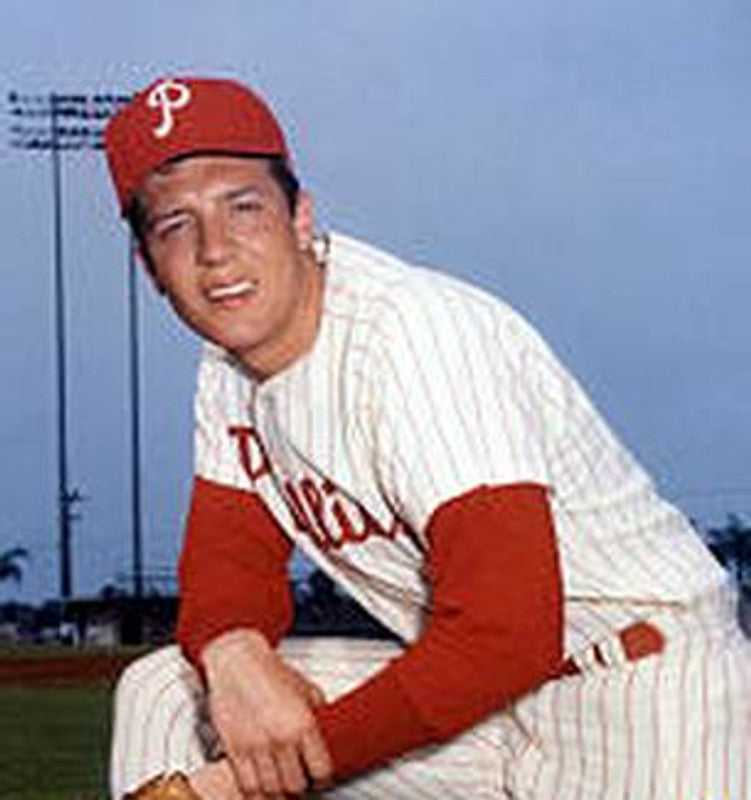 Philadelphia Phillies Rick Wise 1960s MLB jersey front view