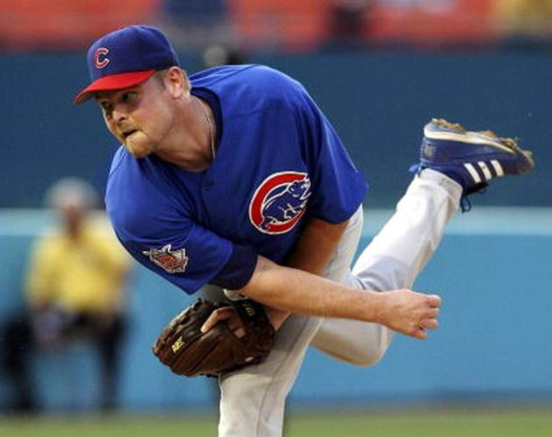 Chicago Cubs Kerry Wood MLB jersey front view
