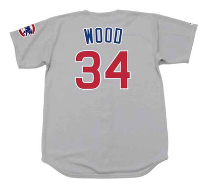 Chicago Cubs Kerry Wood MLB jersey front view