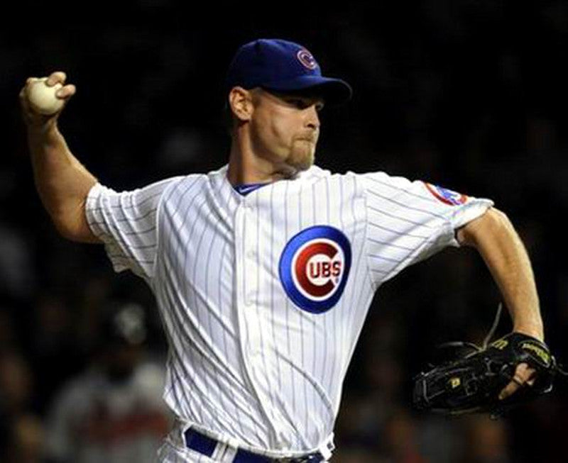 Chicago Cubs Kerry Wood MLB jersey front view