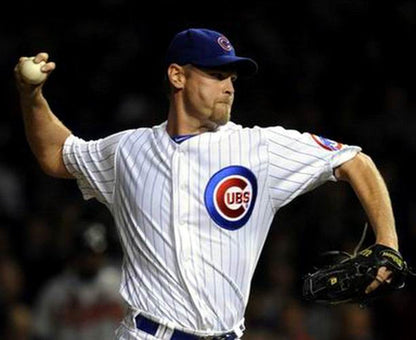 Chicago Cubs Kerry Wood MLB jersey front view