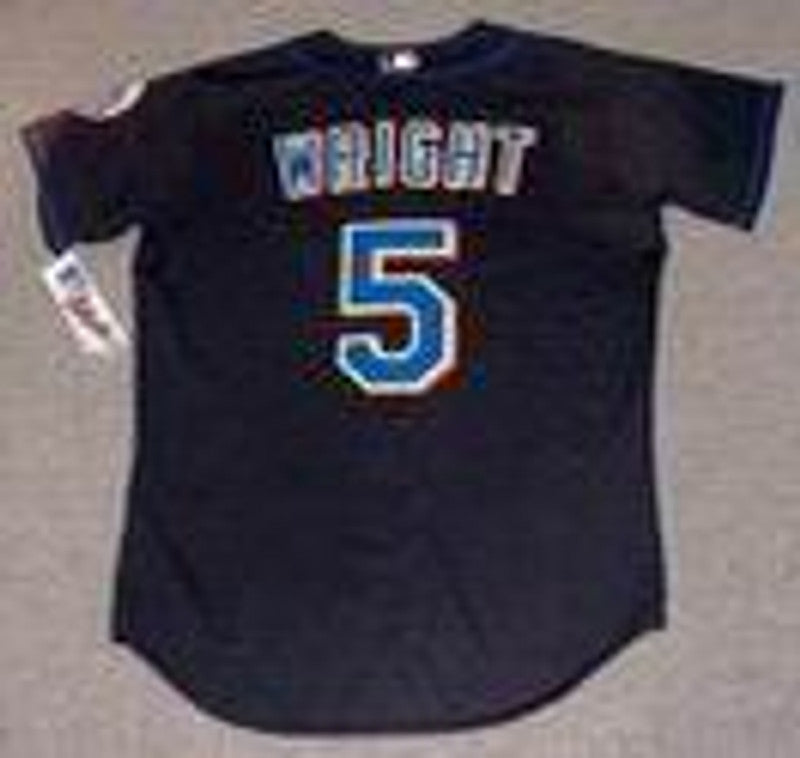 New York Mets David Wright MLB jersey front view