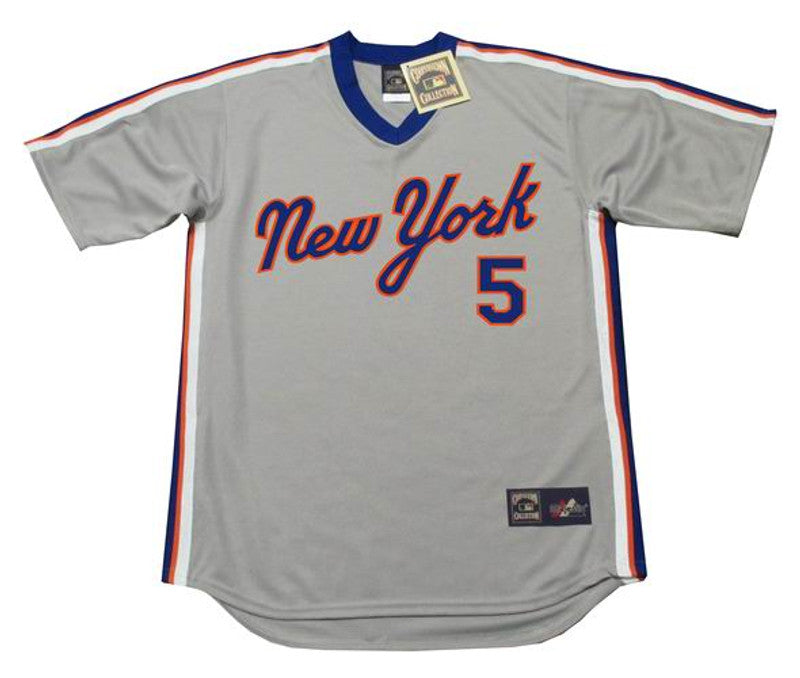 DW NYM 1987 Cooperstown Away Baseball Stitched Jersey, Vintage Baseball Jersey, Retro Sewn Jersey