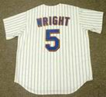 DW NYM 2008 Throwback Home Baseball Stitched Jersey, Vintage Baseball Jersey, Retro Sewn Jersey