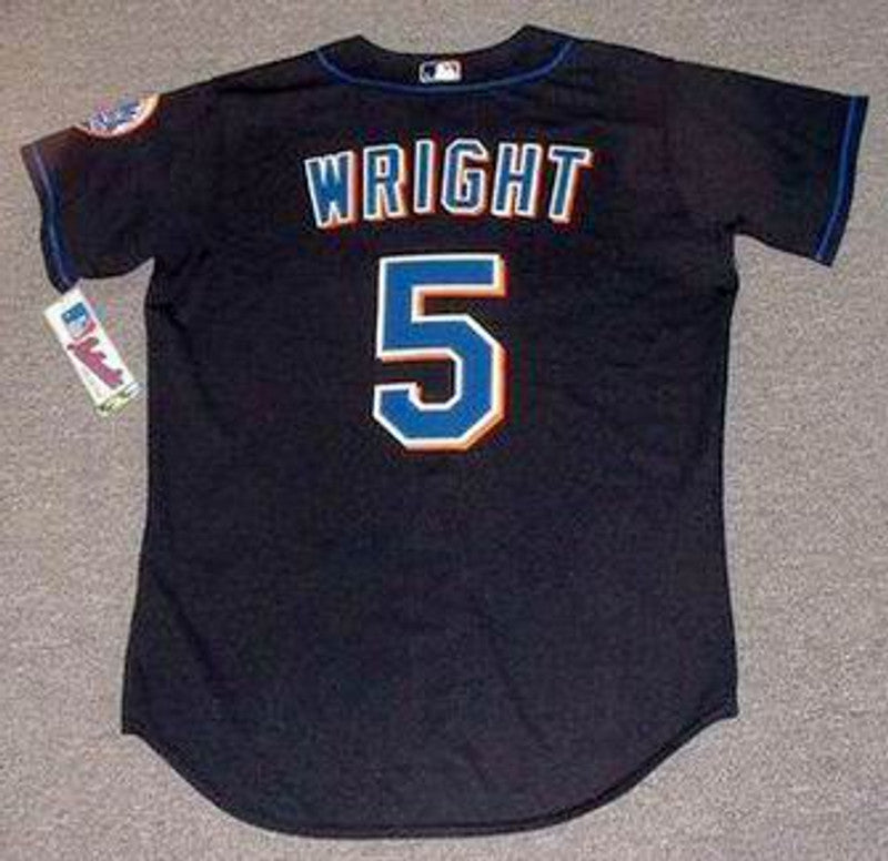 New York Mets David Wright MLB jersey front view