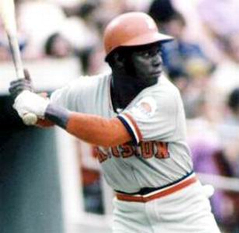 Houston Astros Jimmy Wynn Cooperstown MLB jersey front view