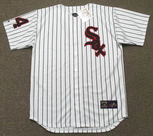 Chicago White Sox Early Wynn 1960s Cooperstown MLB jersey front view