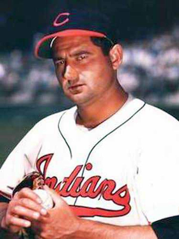 Cleveland Indians Early Wynn 1950s Cooperstown MLB jersey front view