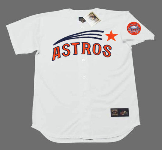 Houston Astros Joe Morgan Cooperstown MLB jersey front view