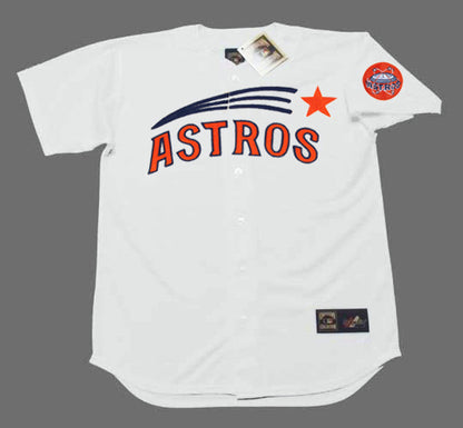 Houston Astros Cesar Cedeno Cooperstown MLB jersey front view