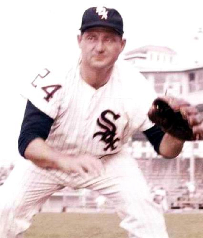 Chicago White Sox Early Wynn 1960s Cooperstown MLB jersey front view
