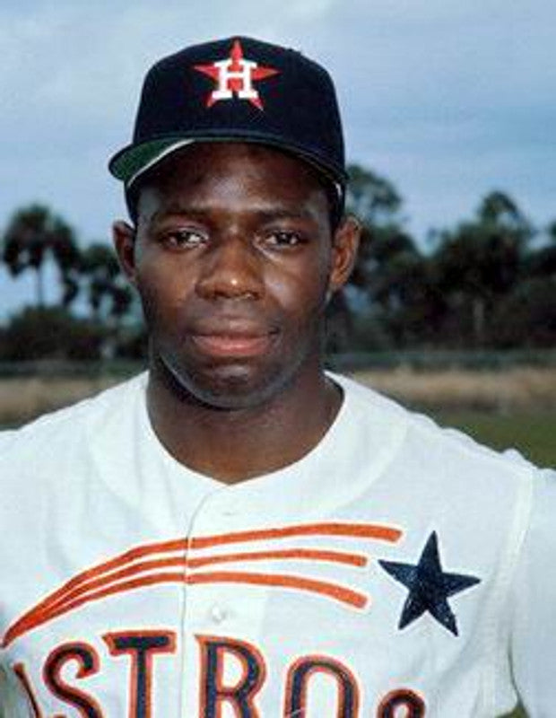 Houston Astros Jimmy Wynn 1960s Cooperstown MLB jersey front view