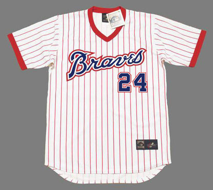 Atlanta Braves Jimmy Cannon Wynn MLB jersey front view