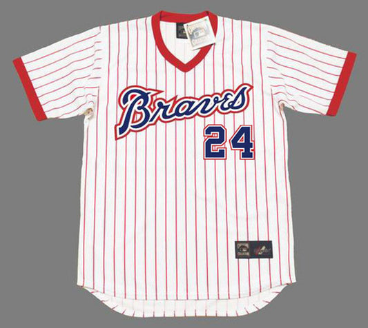 Atlanta Braves Jimmy Cannon Wynn MLB jersey front view