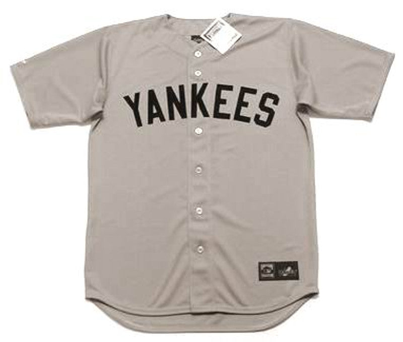 New York Yankees Cooperstown Name Number MLB jersey front view