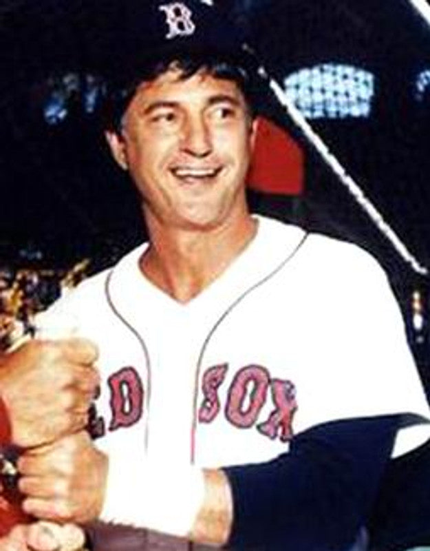 Boston Red Sox Carl Yastrzemski MLB jersey front view
