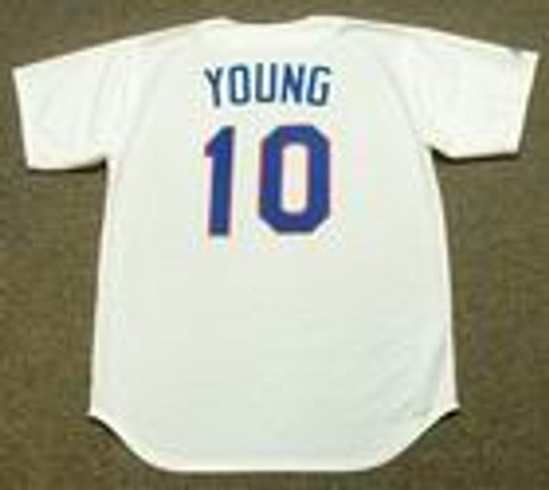 Texas Rangers Michael Young 1990s Cooperstown MLB jersey front view