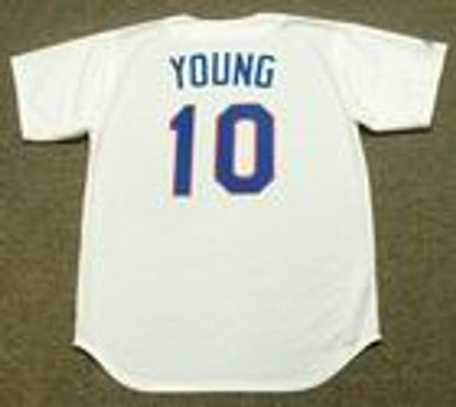 Texas Rangers Michael Young 1990s Cooperstown MLB jersey front view