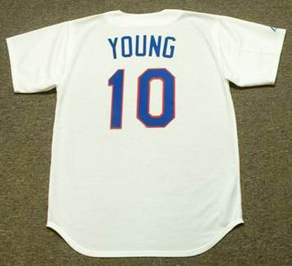 Texas Rangers Michael Young 1990s Cooperstown MLB jersey front view