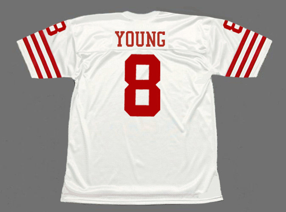San Francisco 49ers Steve Young NFL jersey front view