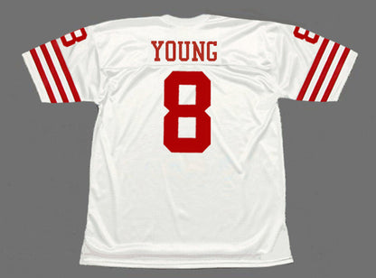 San Francisco 49ers Steve Young NFL jersey front view