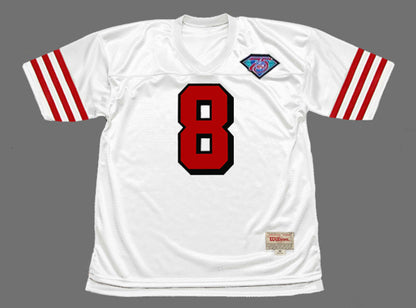 San Francisco 49ers Steve Young NFL jersey front view