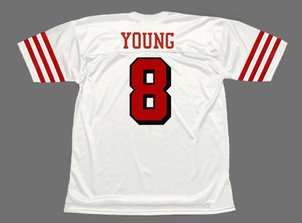 San Francisco 49ers Steve Young NFL jersey front view