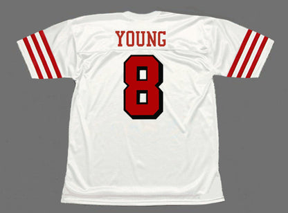 San Francisco 49ers Steve Young NFL jersey front view