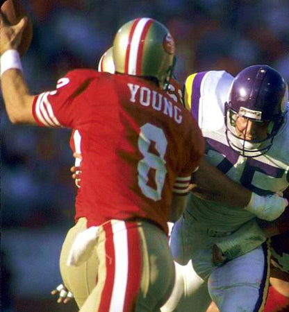 San Francisco 49ers Steve Young NFL jersey front view