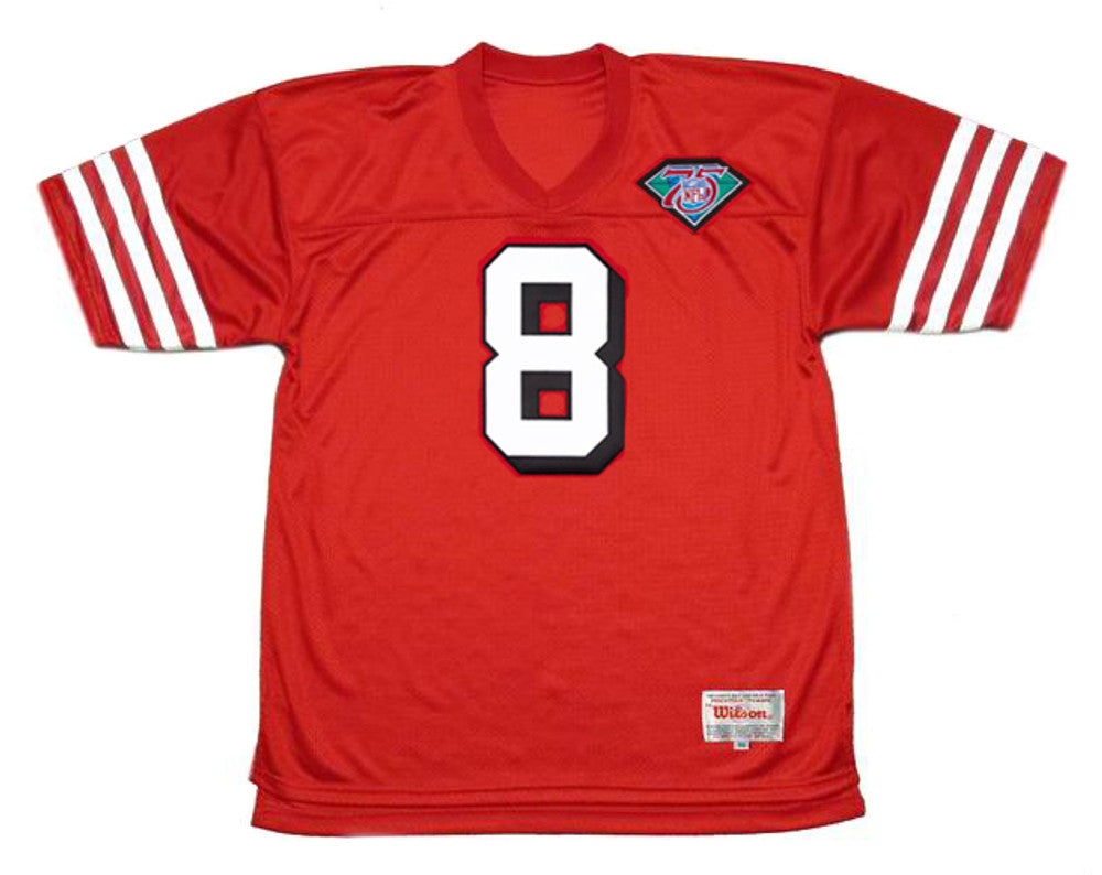 San Francisco 49ers Steve Young NFL jersey front view