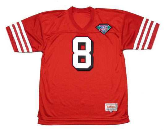San Francisco 49ers Steve Young NFL jersey front view