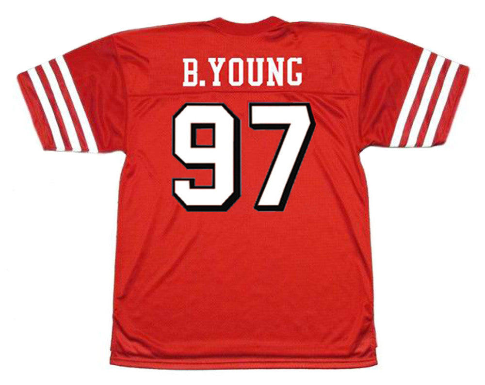 San Francisco 49ers Bryant Young NFL jersey front view