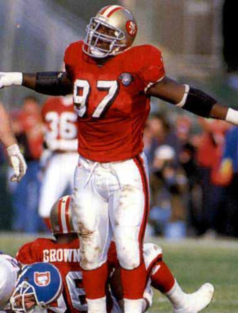 San Francisco 49ers Bryant Young NFL jersey front view