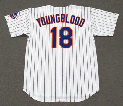 New York Mets Joel Youngblood MLB jersey front view