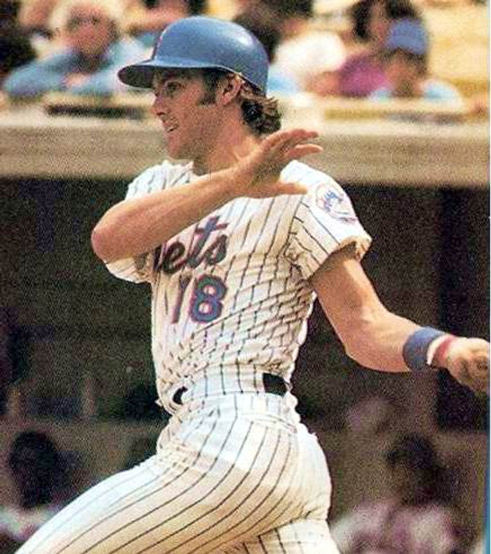 New York Mets Joel Youngblood MLB jersey front view