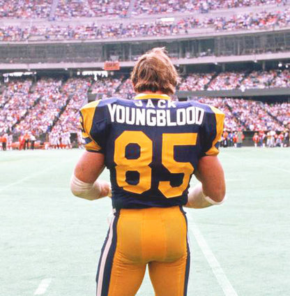 Los Angeles Rams Jack Youngblood NFL jersey front view