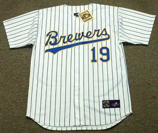 RY MB Milwaukee 1993 Cooperstown Home Stitched Jersey, Vintage Baseball Jersey, Retro Sewn Jersey