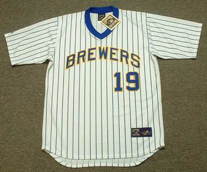 RY MB Milwaukee 1984 Cooperstown Throwback Home Stitched Jersey, Vintage Baseball Jersey, Retro Sewn Jersey