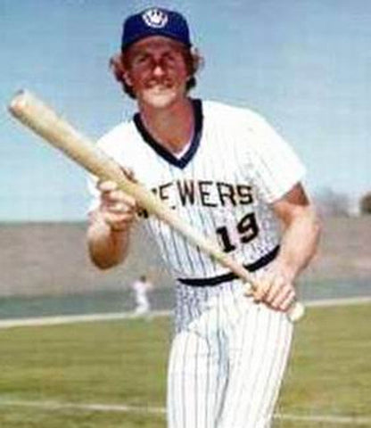 Milwaukee Brewers 1980s Cooperstown MLB jersey front view