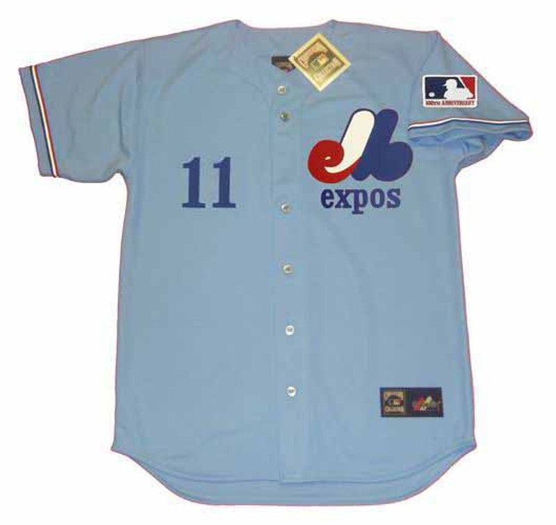 Montreal Expos Ryan Zimmerman MLB jersey front view