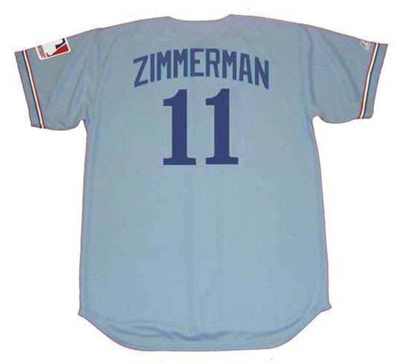 Montreal Expos Ryan Zimmerman MLB jersey front view