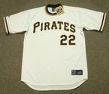 Pittsburgh Pirates Richie Zisk Cooperstown MLB jersey front view